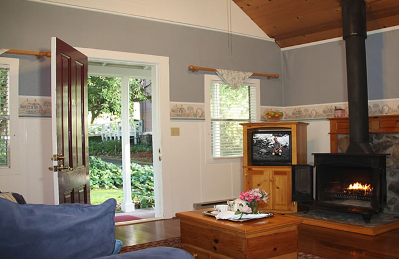 Guest room at The Gables Wine Country Inn.