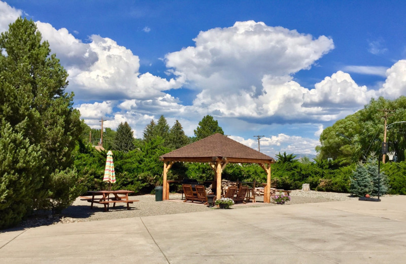 Patio at Hotchkiss Inn.