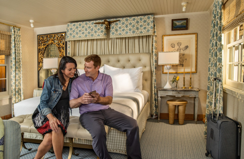 Couple at Lake Austin Spa Resort.