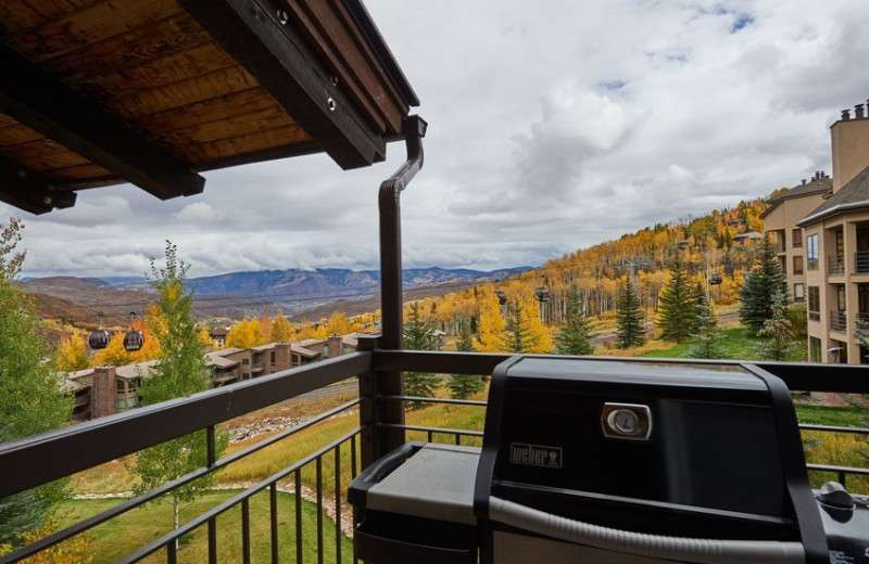 Guest balcony at The Crestwood.