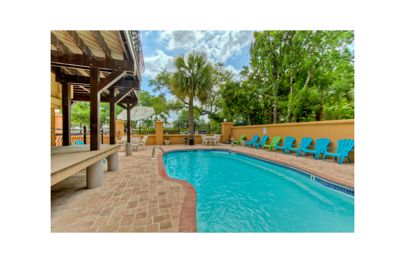 Pool at Ocean Inn & Suites.