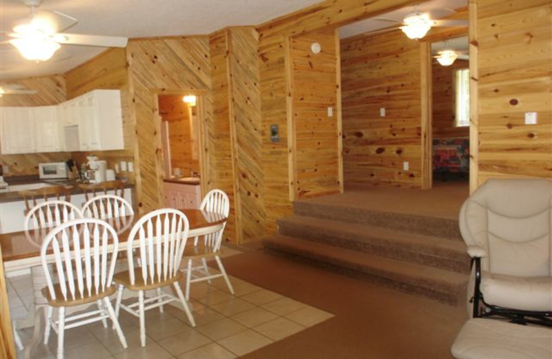 Cabin Kitchen at Ice Cracking Lodge & Resort 