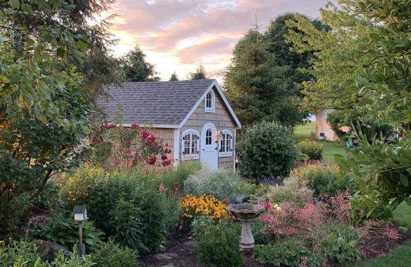 Exterior view of The Smucker House.