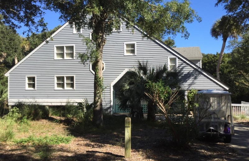 Rental exterior at Mary Munroe Realty: Bald Head Vacations & Sales.
