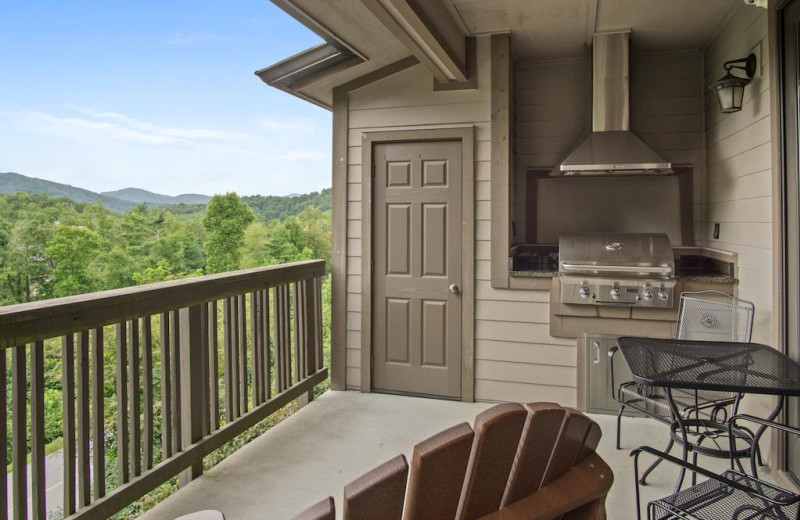 Rental balcony at Foscoe Rentals.