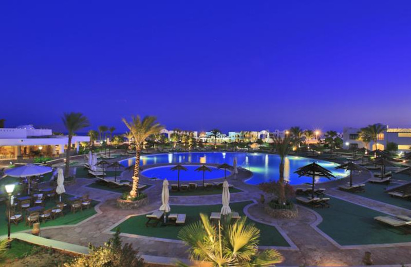 Outdoor pool at Coral Beach Montazah.