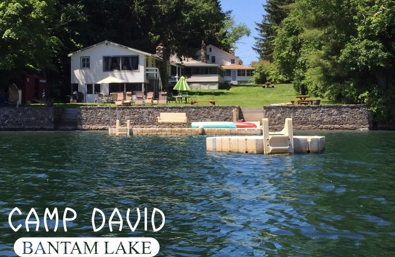 Exterior view of Camp David Bantam Lake.