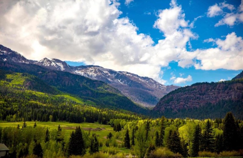 Mountains at Colorado Trails Ranch.