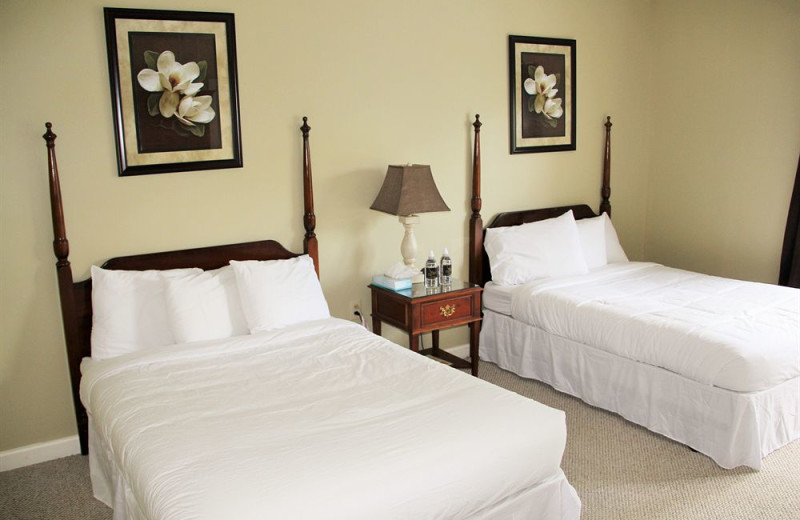 Guest room at Water Gap Country Club.