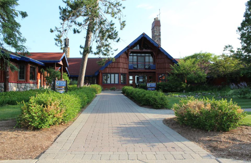 Exterior view of Otsego Club and Resort.