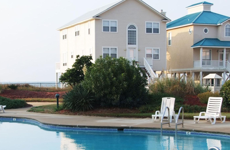 Outdoor pool at Gulf Shores Plantation.