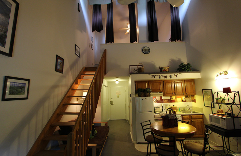 Loft room at The Lodge at Lincoln Station.