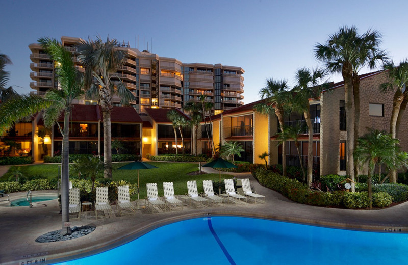 Exterior view of Club Regency of Marco Island.