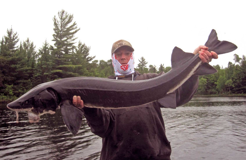 Fishing at Zup's Fishing Resort and Canoe Outfitters.