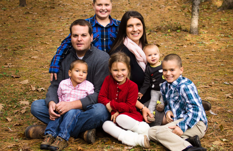 Family at Mission Springs Resort.