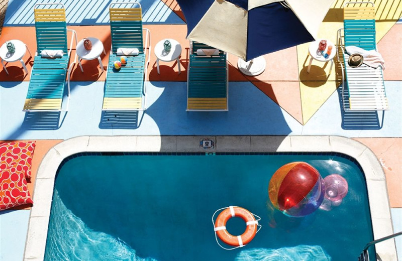 Outdoor pool at Hotel Del Sol.