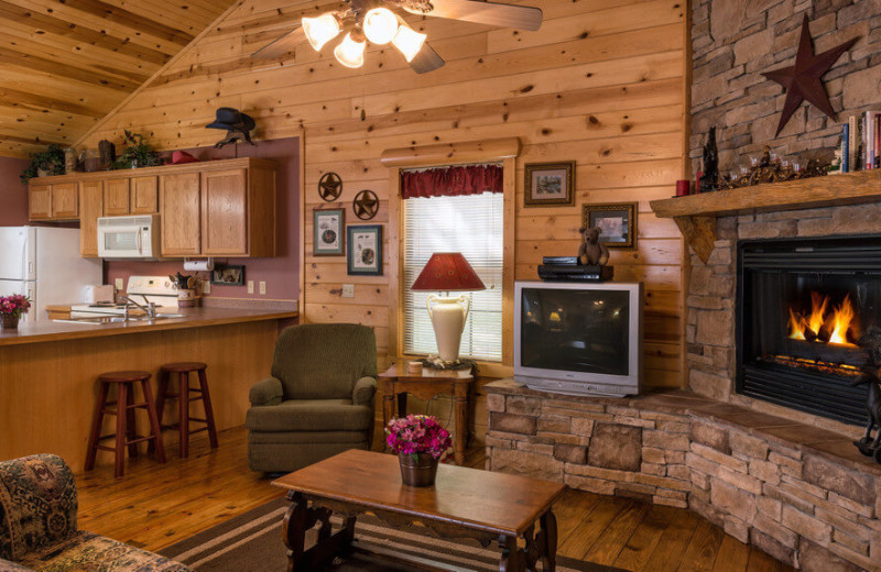 Guest cabin at Westgate Branson Woods Resort.