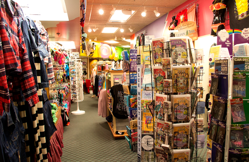 Gift shop at Bavarian Inn of Frankenmuth.
