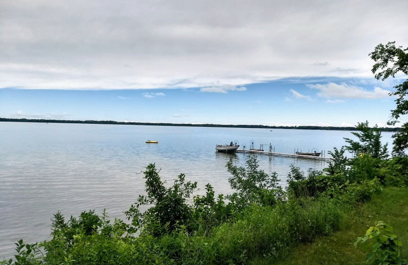 Lake view at Woodlawn Resort.