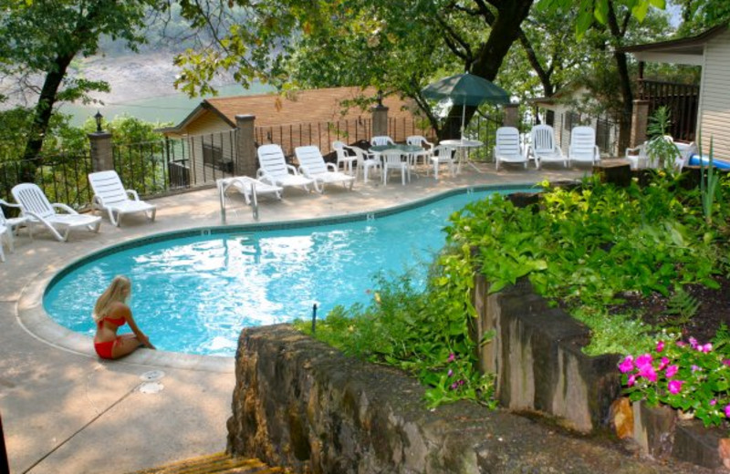 Outdoor pool at Tsasdi Resort.