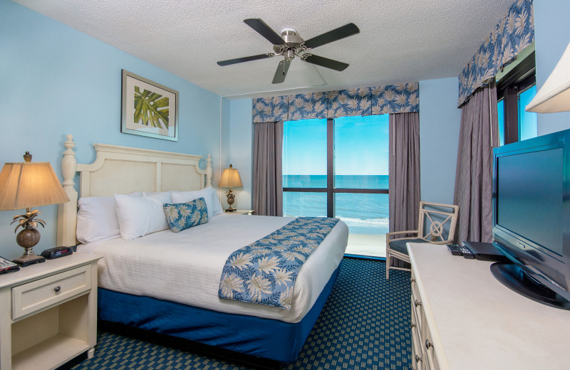 Guest room at Caribbean Resort & Villas.