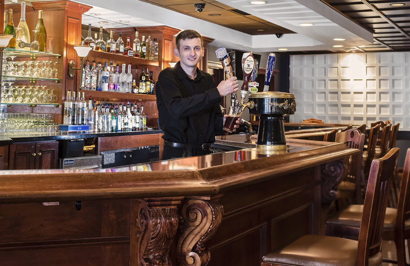 Bar at Waters Edge Resort and Spa.