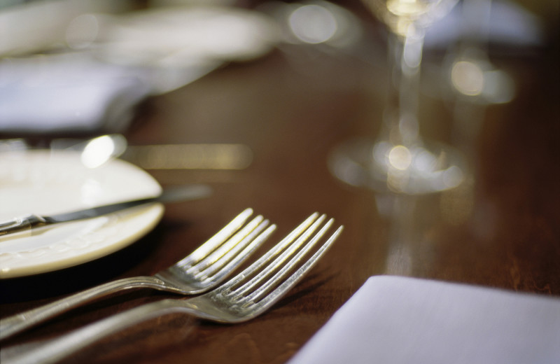 Dining at Albergo Allegria.