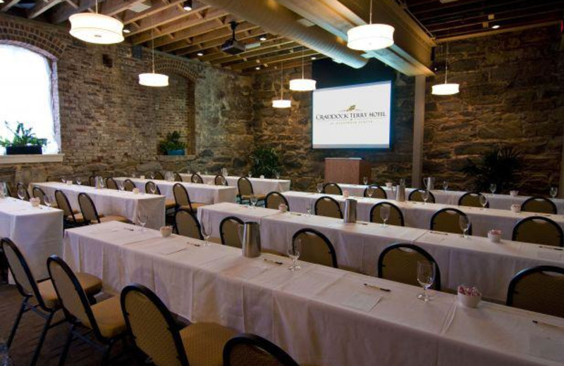 Conference room at Craddock Terry Hotel.