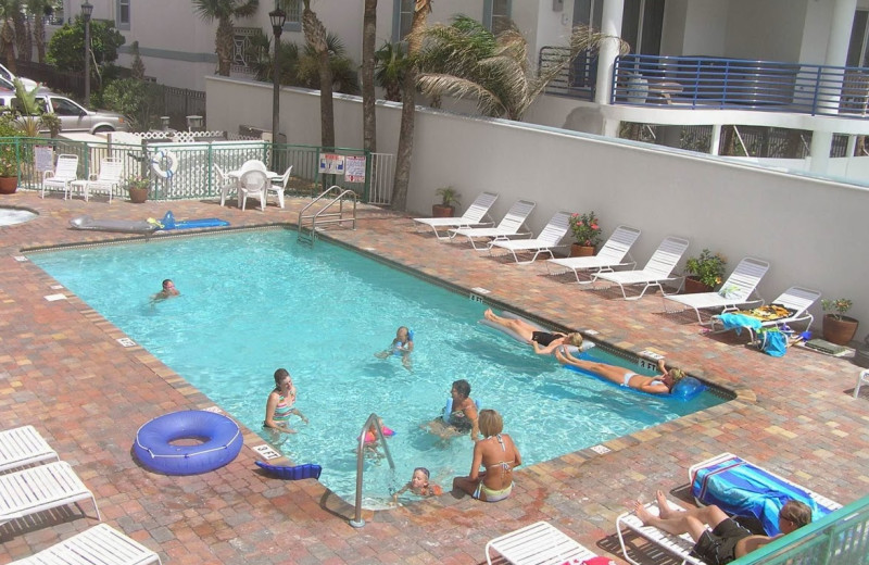 Outdoor pool at Vistas on the Gulf.