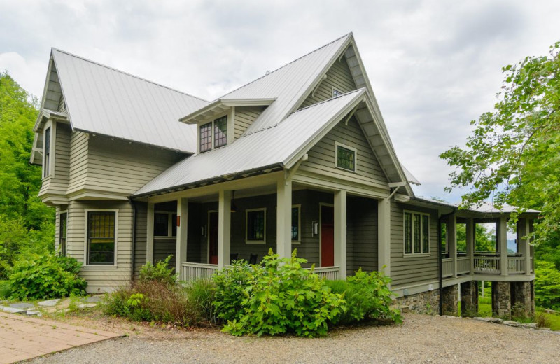 Rental exterior at Asheville Connections.