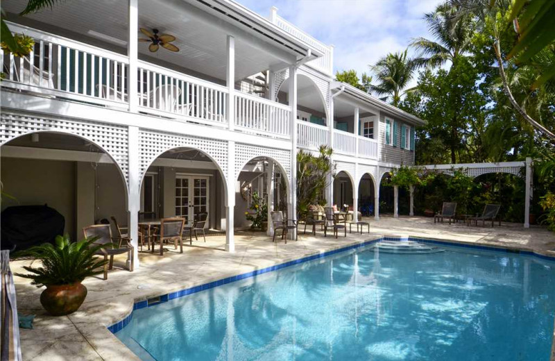 Rental pool at At Home in Key West, LLC.