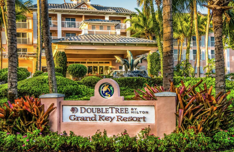 Exterior view of Doubletree Grand Key Resort.