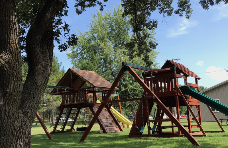 Playground at Holly's Resort.