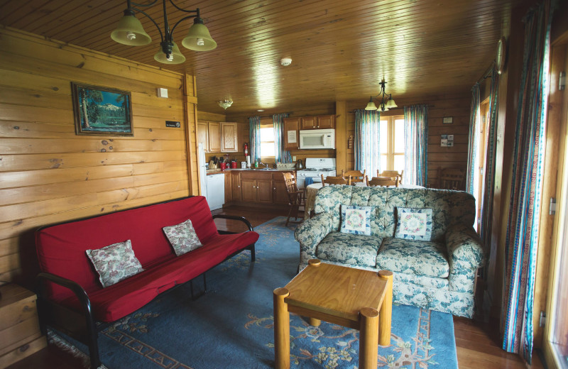 Cabin interior at Cobtree Vacation Rental Homes.