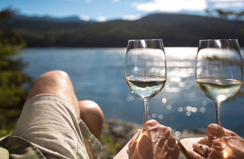 Couple at Sonora Resort and Conference Centre, Canada.