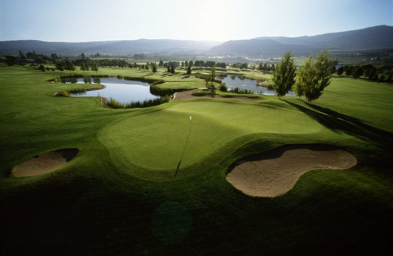 Golf course at Okanagan Seasons Resort.