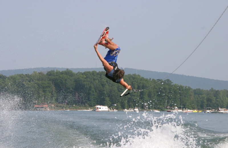 Water sports at Mariners Landing.