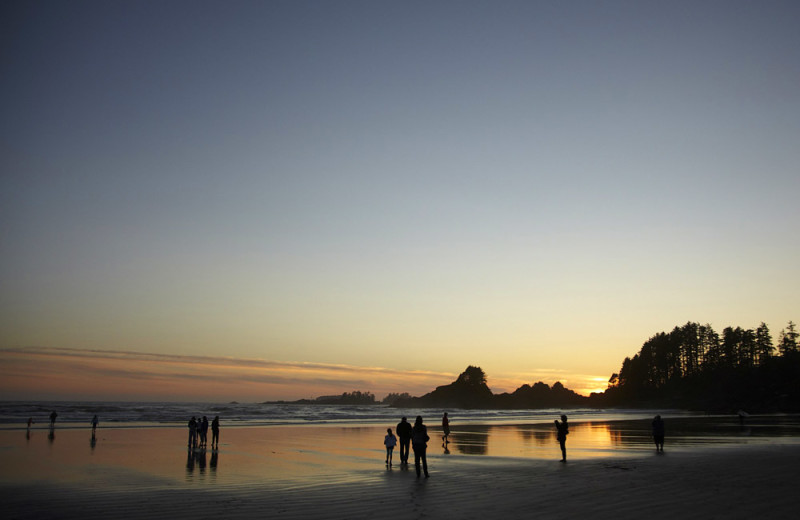 The beach at Cox Bay Beach Resort.