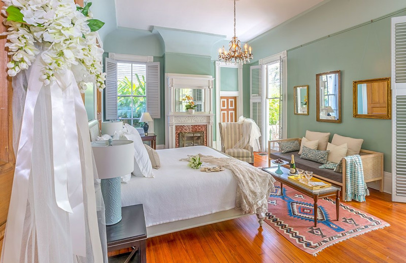 Guest room at New Orleans Fine Hotels.