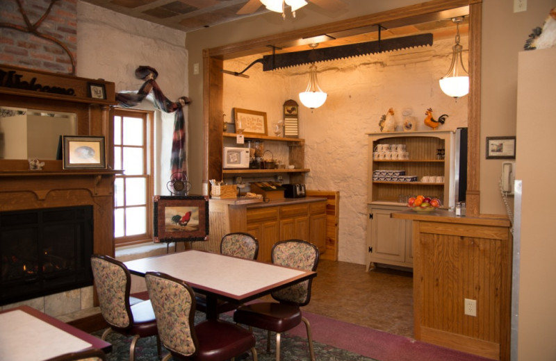 Dinning room at Stone Mill Hotel and Suites.