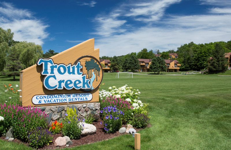 Exterior view of Trout Creek Vacation Condominiums.