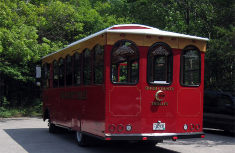 Door County Trolley at Baileys Harbor Resort 