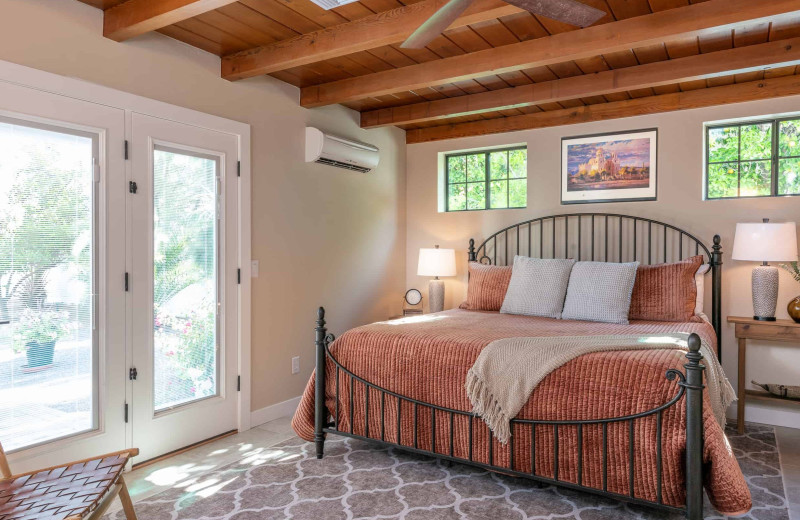 Guest room at Sam Hughes Inn Bed and Breakfast.