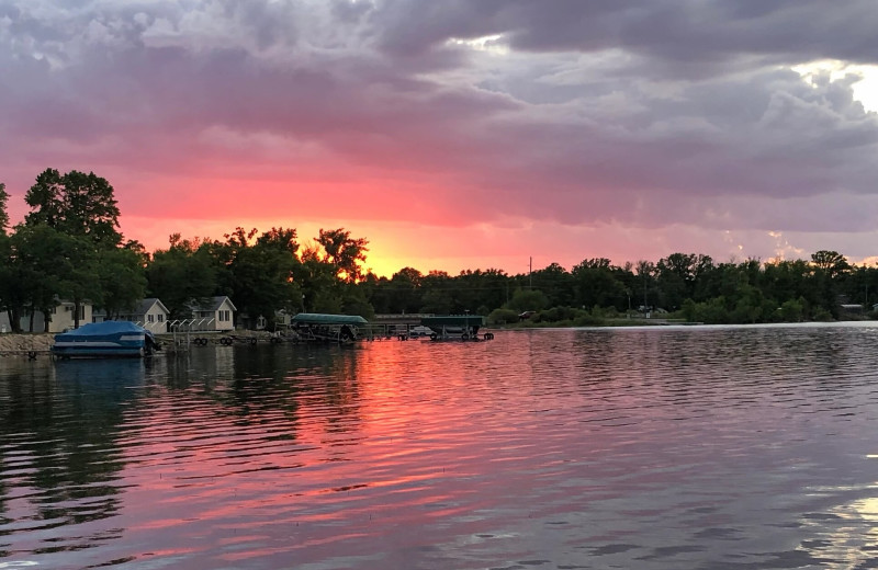 Sunset at Four Seasons Resort.