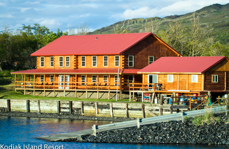 Exterior view of Alaska's Kodiak Island Resort.