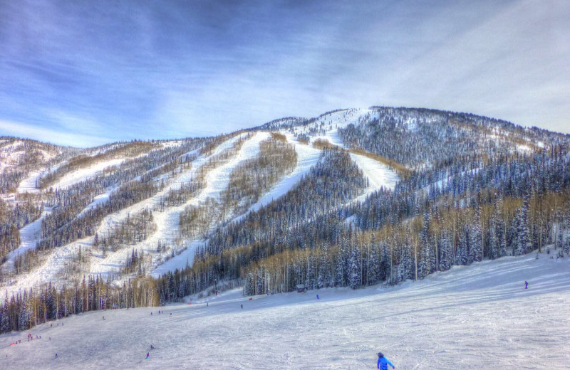 Skiing at EagleRidge Lodge.