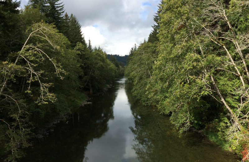 River view at OP Vacation Rentals.