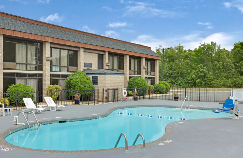 Outdoor pool at Baymont Inn and Suites Rock Hill.