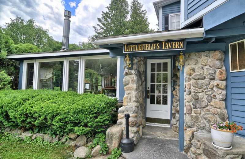 Restaurant exterior at Darby Field Inn.