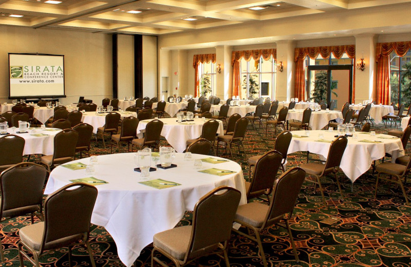 Meetings at Sirata Beach Resort.